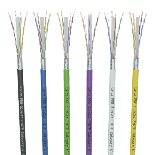 Kordz PRS SlimCat™ Cat6A F/UTP Network Cable