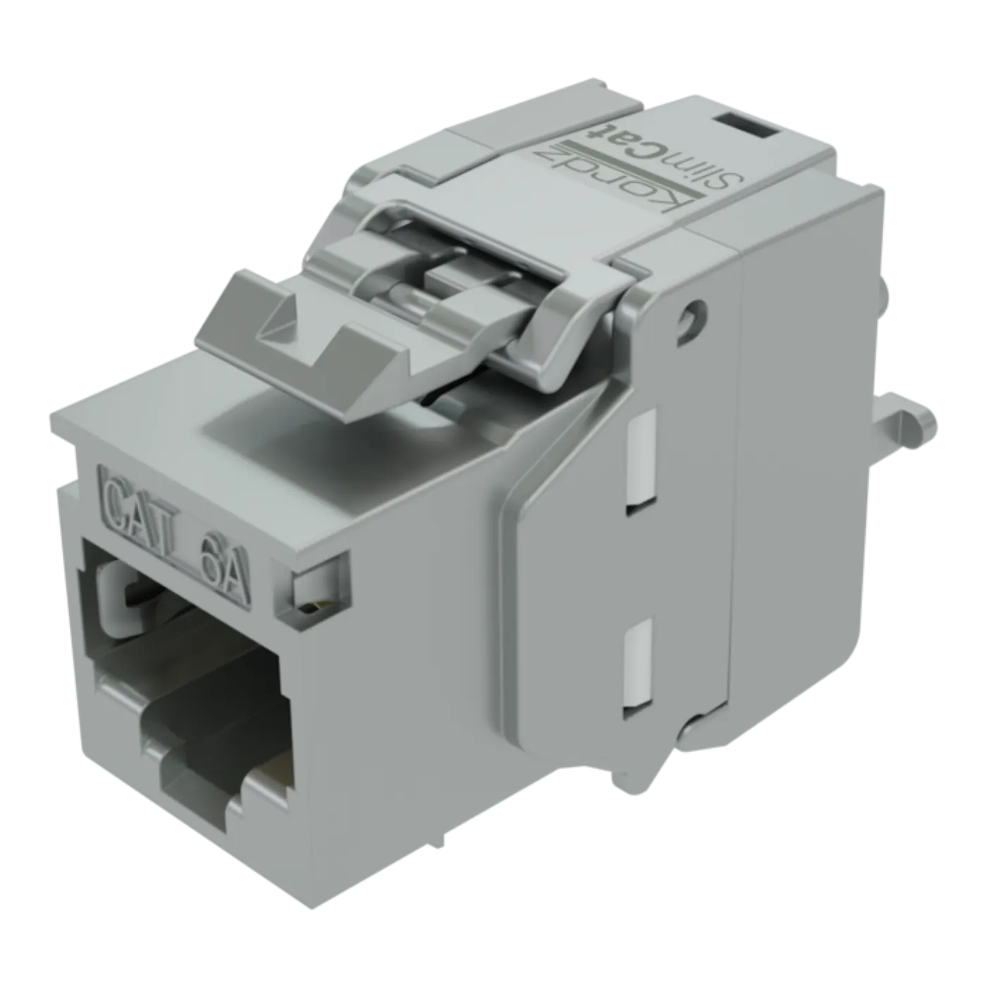 PRS SlimCat™ Cat6A Keystone RJ45 Socket — image 1