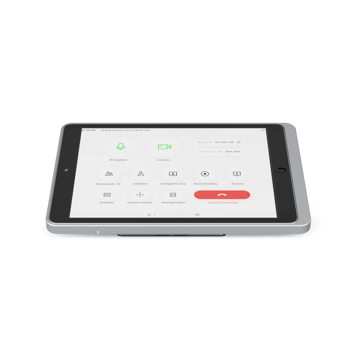 Giá đỡ iPad để bàn TTS-V (góc 33°) — ảnh 1