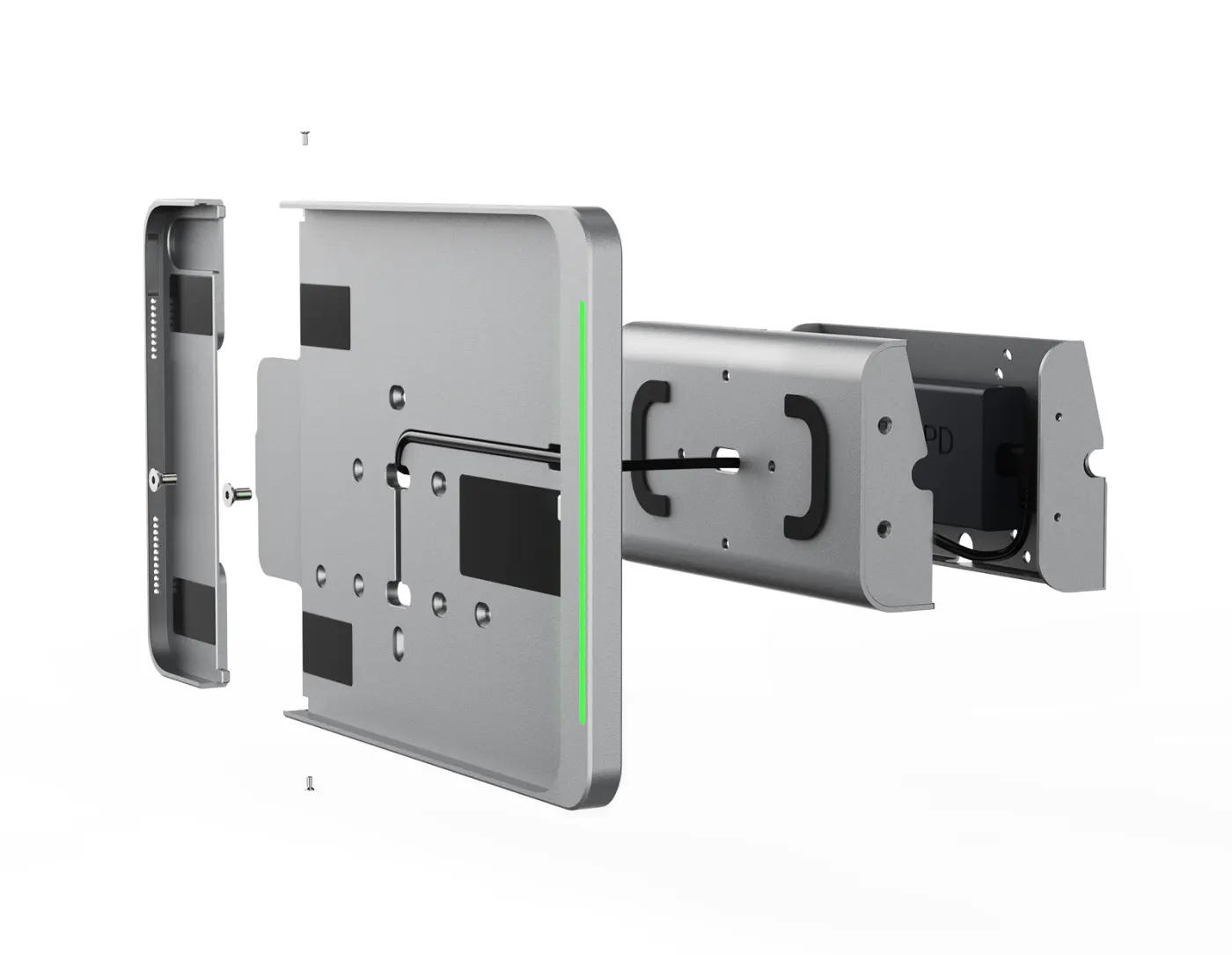 Giá treo tường iPad có đèn báo WTS-124A-Z (đế nâng) — hình ảnh chi tiết từ hãng