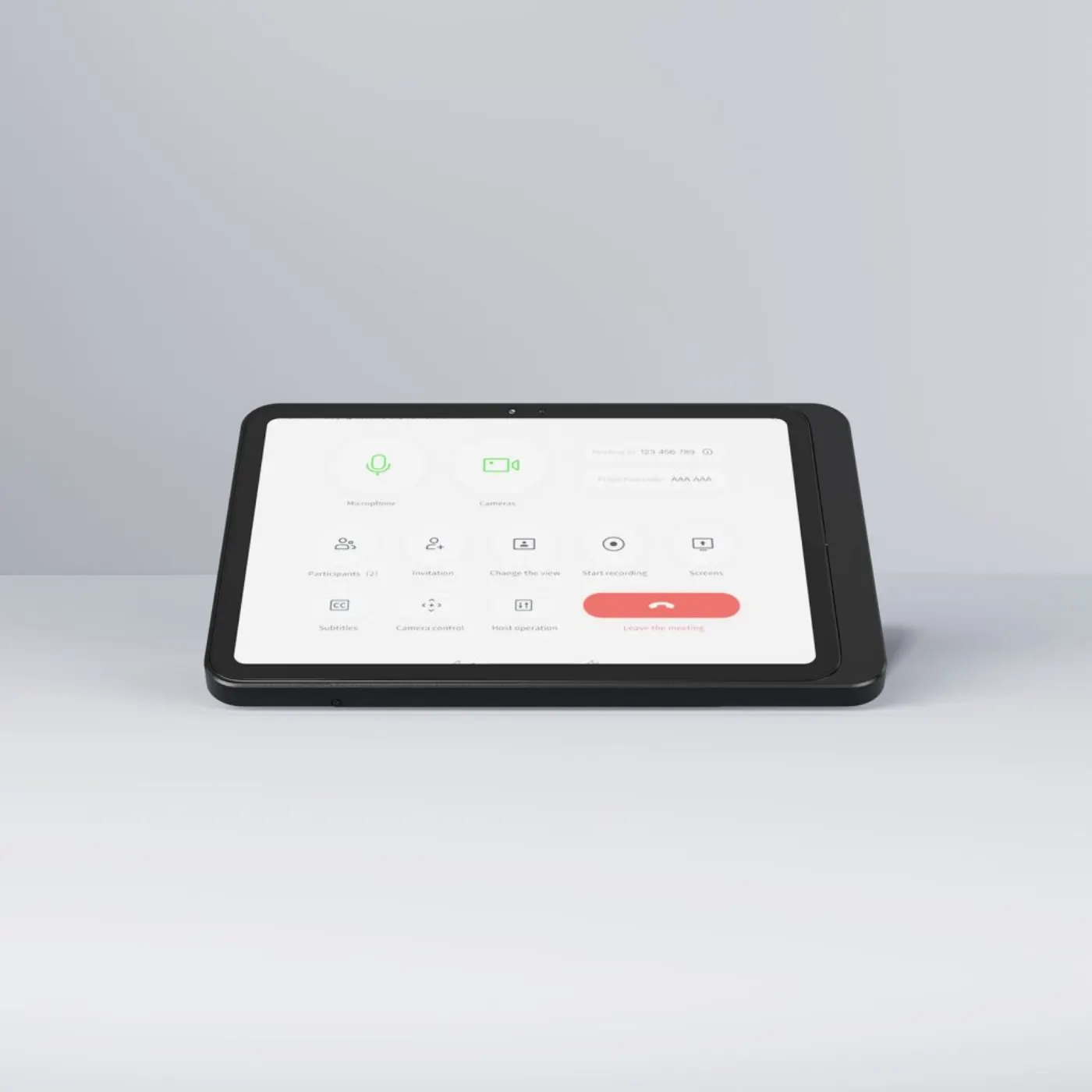 Giá đỡ iPad để bàn TTS-X (góc 35°, thân thấp) — hình ảnh chi tiết từ hãng
