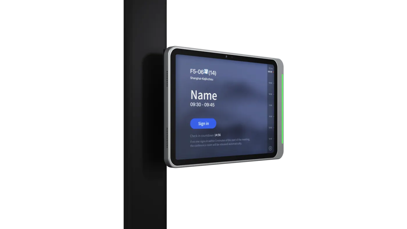 Giá gắn khung xương iPad có đèn báo WTS-124A-Y — hình ảnh chi tiết từ hãng