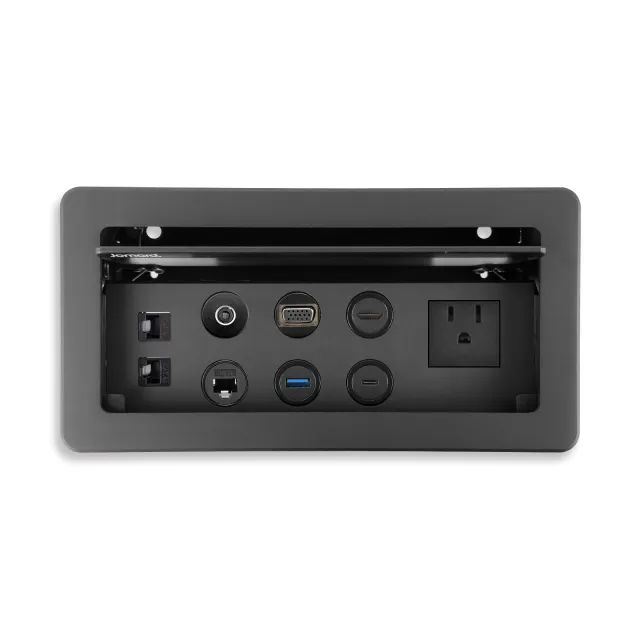 Jomard Hộp kết nối âm bàn nguồn, USB-C, mạng, HDMI