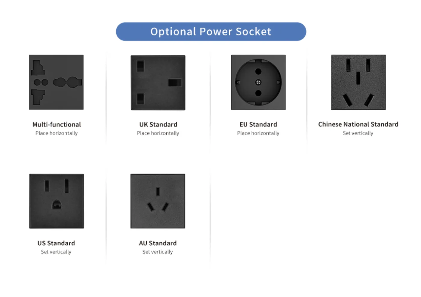 Customizable Conference Table Power Module Data Port Connectivity Box — manufacturer detail image