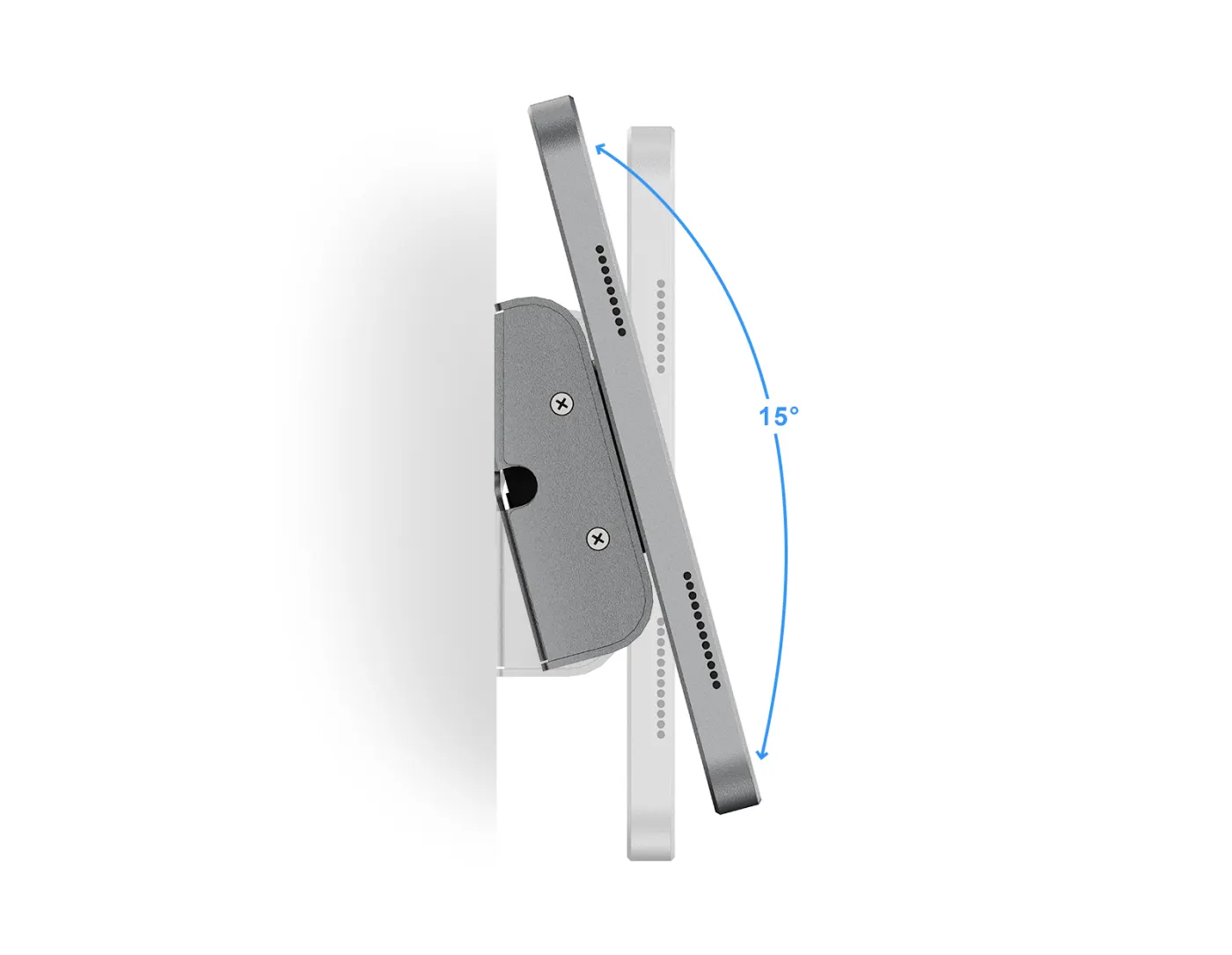 Giá treo tường iPad WTS-Z (đế nâng cho tường nhẹ và kính) — hình ảnh chi tiết từ hãng