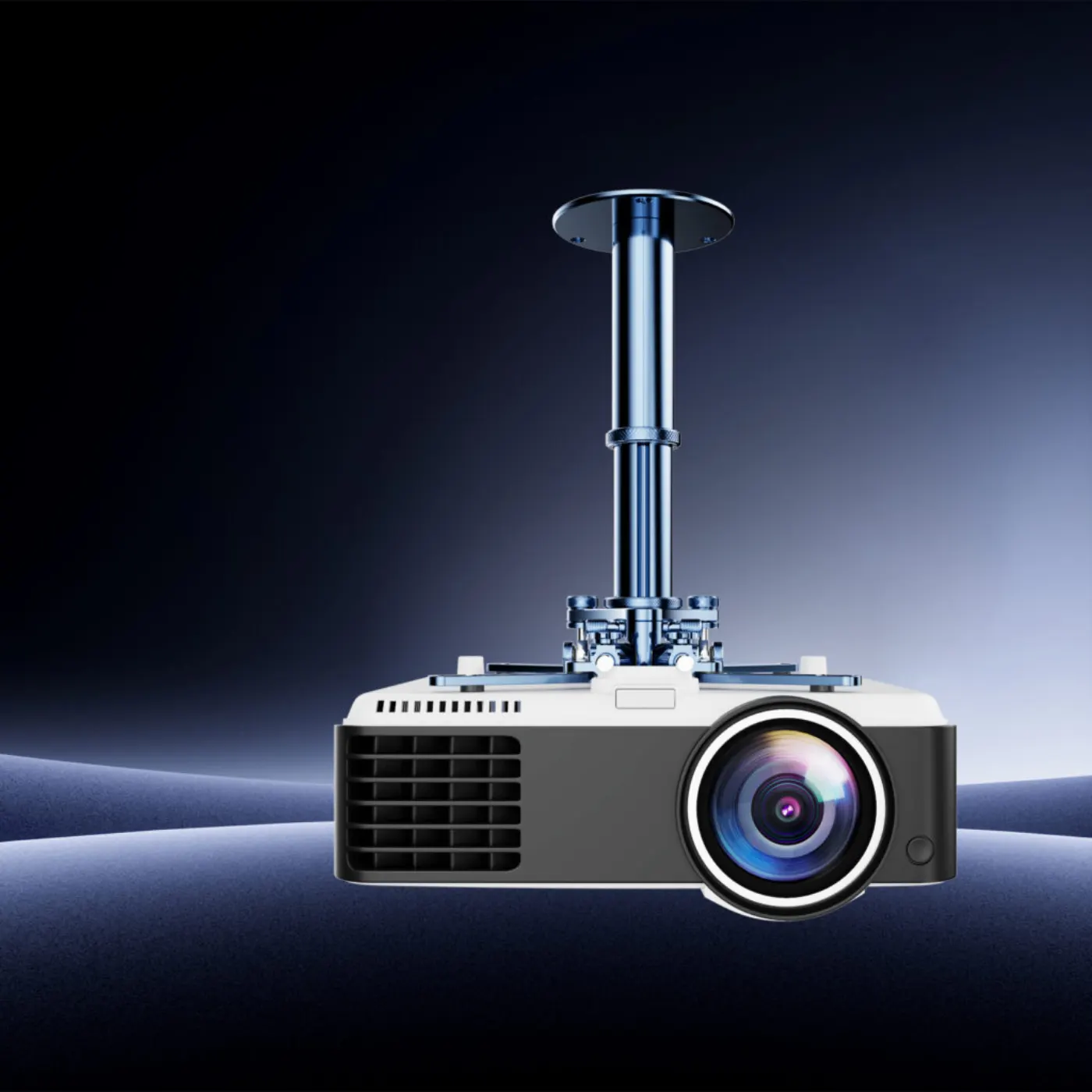 FPH-090 Full Motion Projector Wall & Ceiling Mount Bracket with Adjustable Height — manufacturer detail image