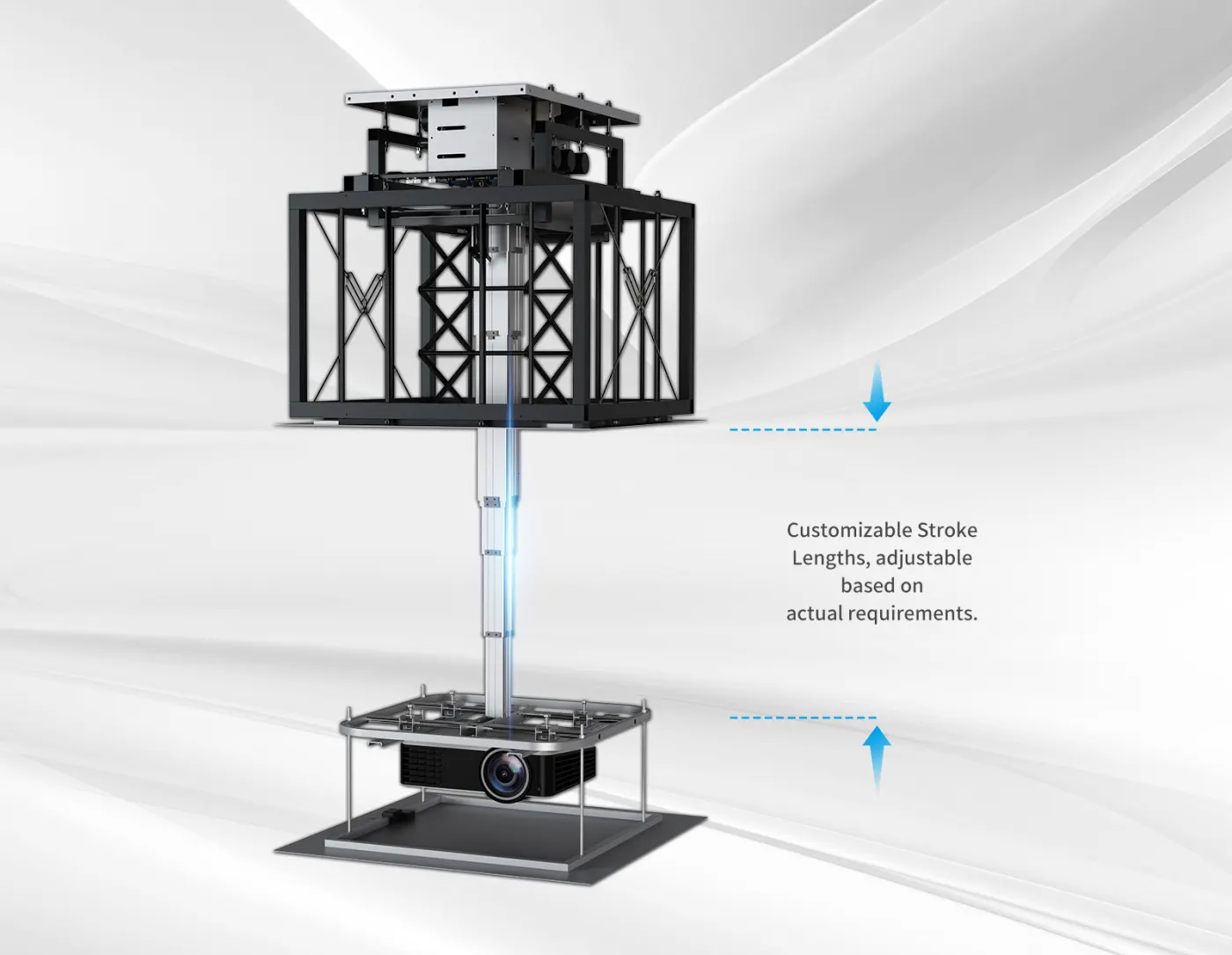 Lift máy chiếu âm trần PLC — hình ảnh chi tiết từ hãng