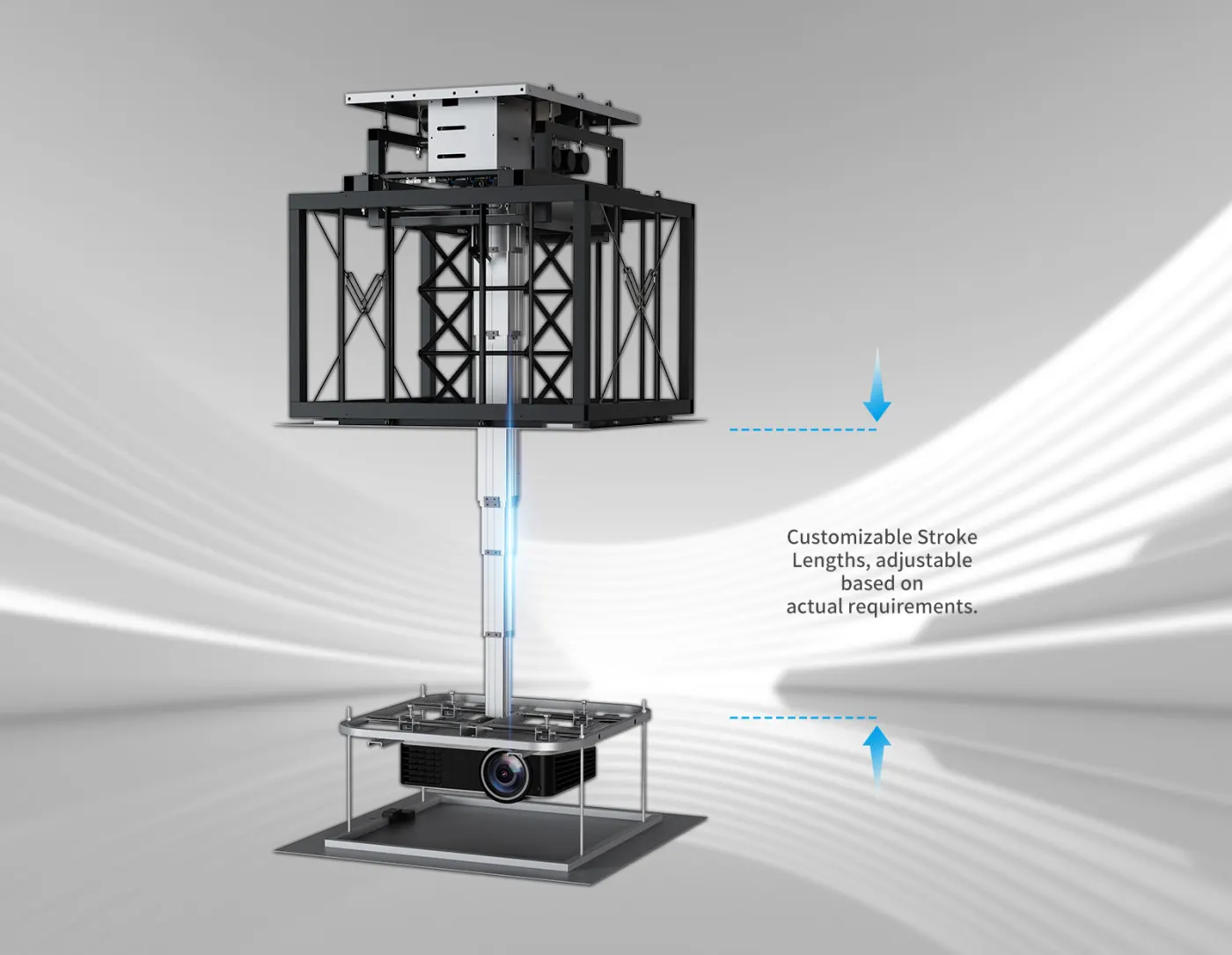 Lift máy chiếu âm trần PLD — hình ảnh chi tiết từ hãng