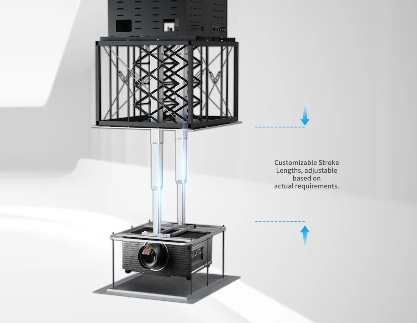 Lift máy chiếu âm trần PLF — hình ảnh chi tiết từ hãng