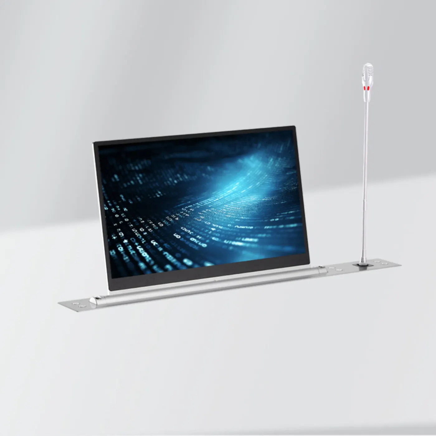 Màn hình nâng hạ âm bàn TIM-160 15,6 inch — hình ảnh chi tiết từ hãng