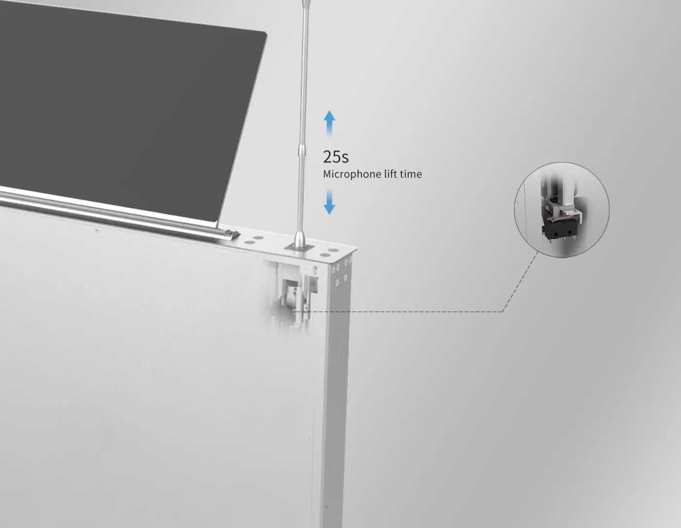TIM-175 Screen(Microphone) All-In-One Lift — manufacturer detail image