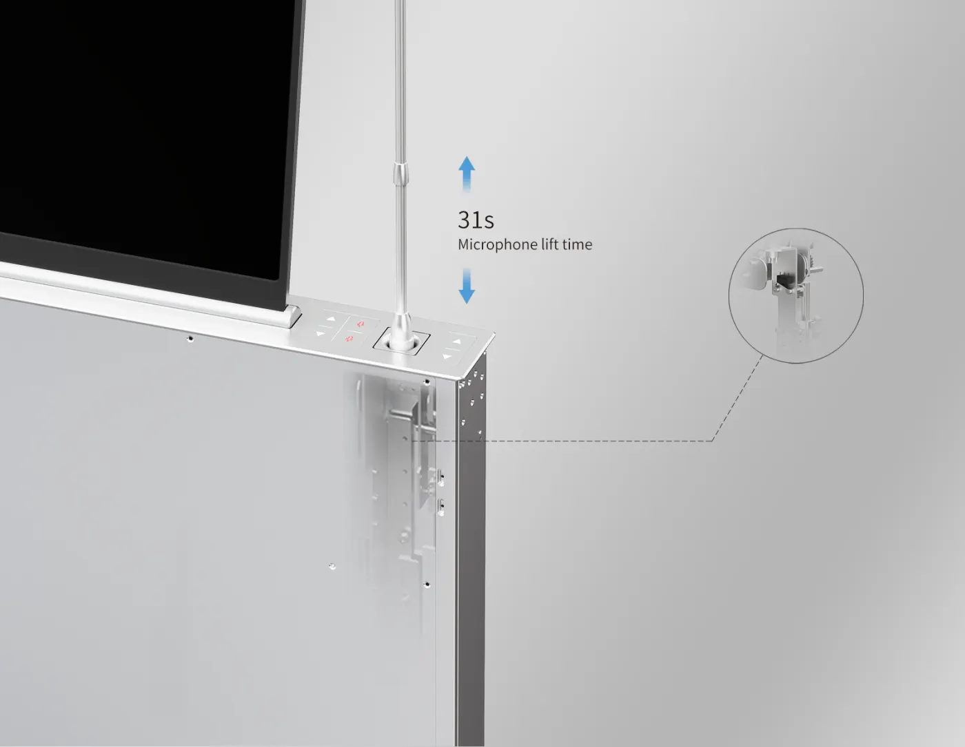 TIM-176 Screen(Microphone) All-In-One Lift — manufacturer detail image