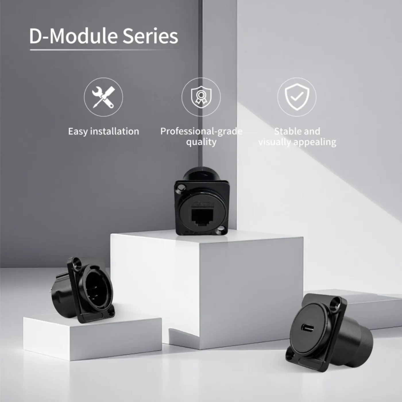 Module D – điều khiển và nắp che trống — hình ảnh chi tiết từ hãng