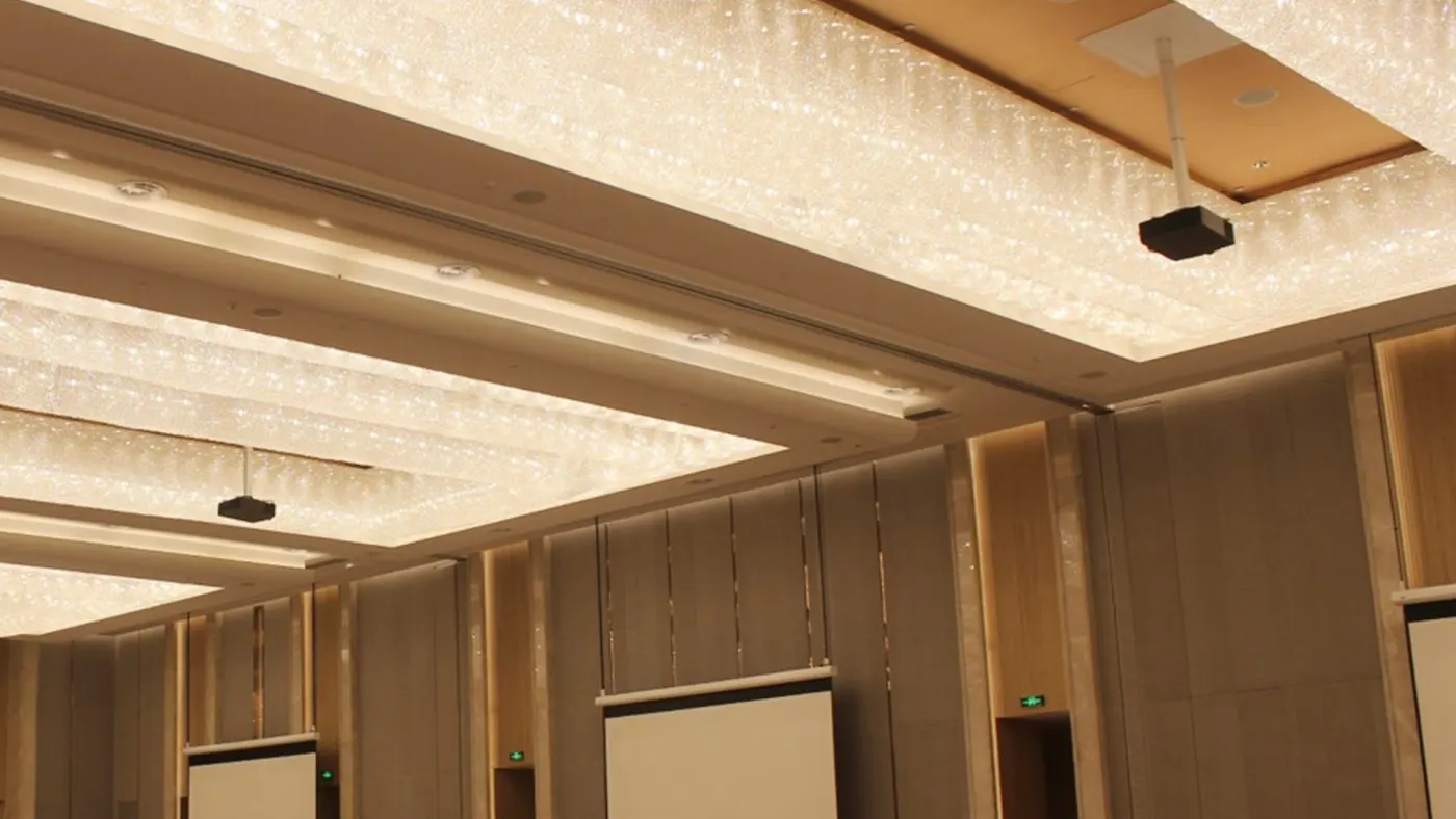 TXP-493BH/TZP-853/1253/1303BR Concealed and Motorized Projector Lift(Polestyle With Double-Door Cover) — manufacturer detail image