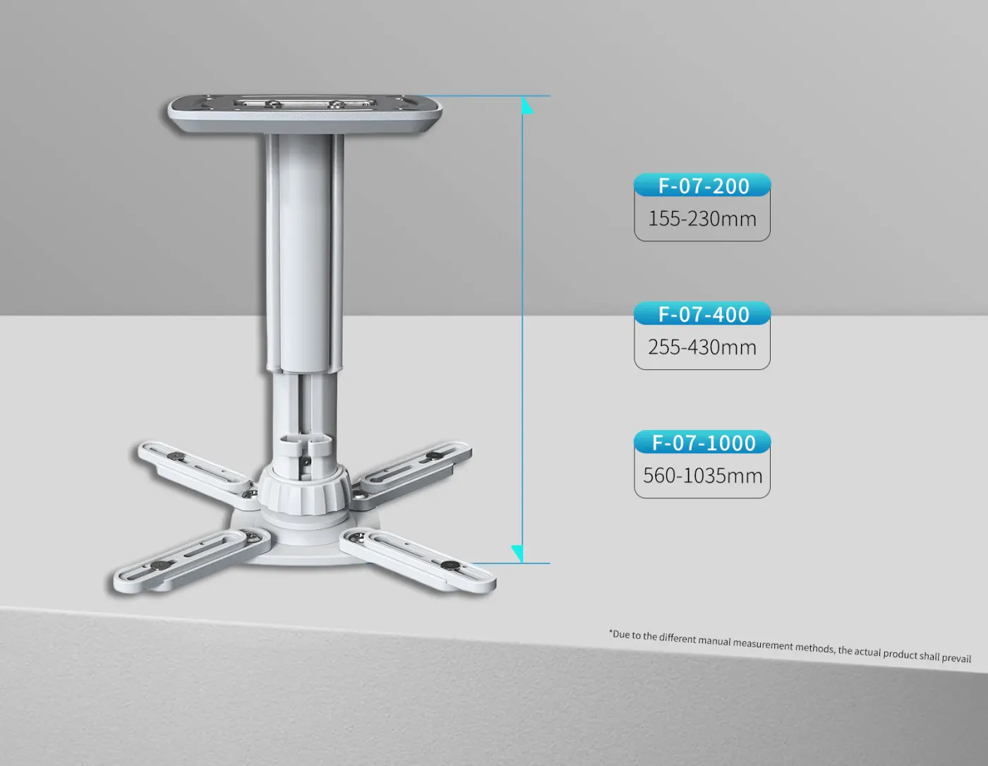 Giá treo máy chiếu F-07 — hình ảnh chi tiết từ hãng