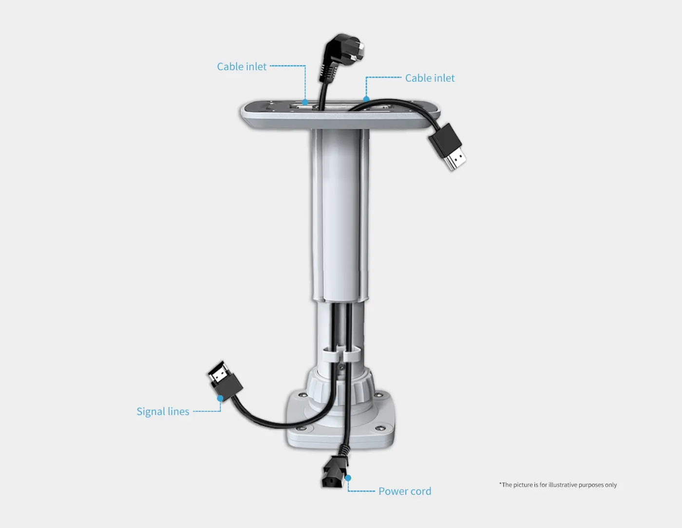 Giá treo máy chiếu F-07C — hình ảnh chi tiết từ hãng