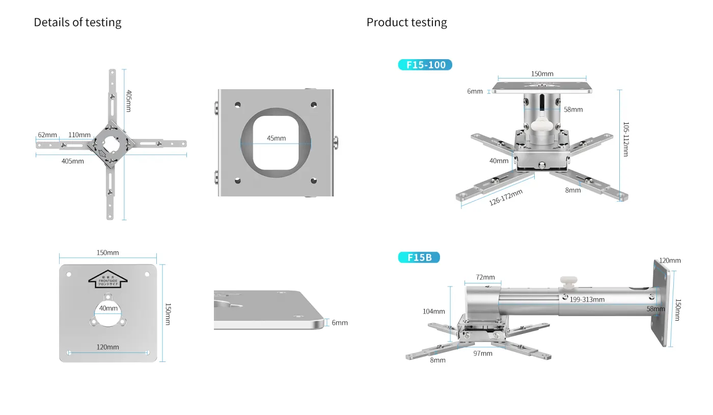 Giá treo máy chiếu F15 — hình ảnh chi tiết từ hãng