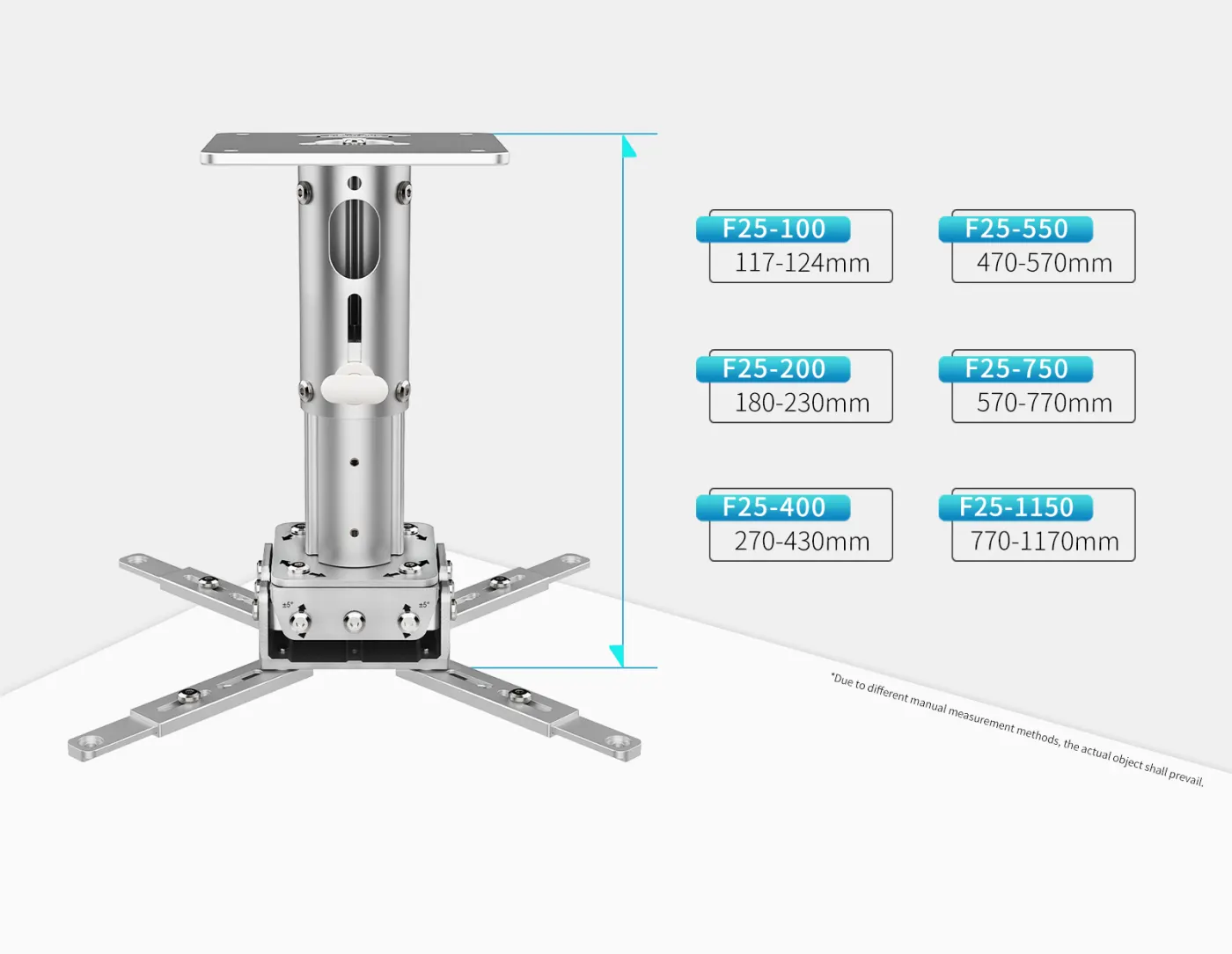 Giá treo máy chiếu F25 — hình ảnh chi tiết từ hãng