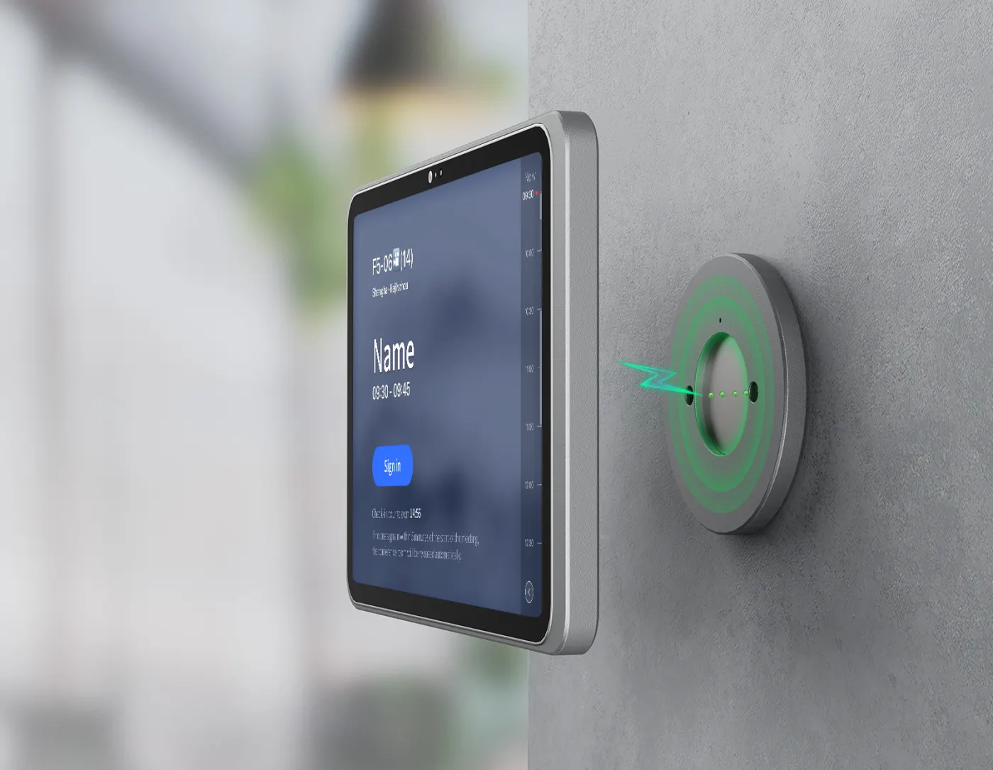 Giá treo tường iPad tháo rời WTS-122A-HS (sạc đế từ) — hình ảnh chi tiết từ hãng
