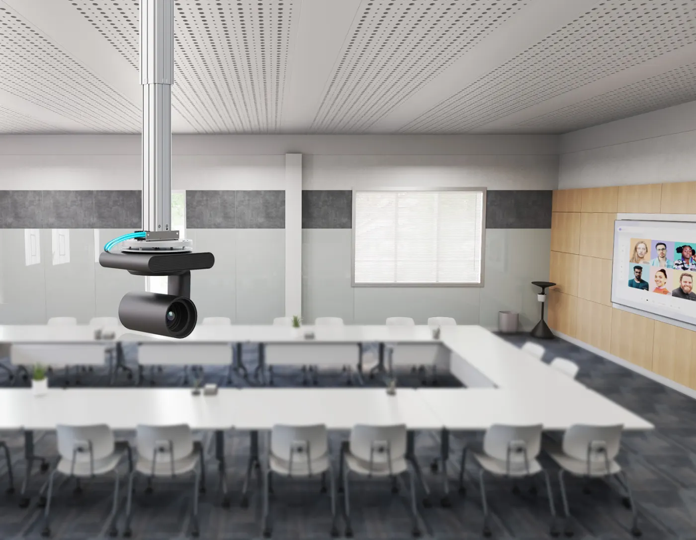 Lift camera âm trần TEC — hình ảnh chi tiết từ hãng
